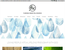 Tablet Screenshot of hospitalchurch.org
